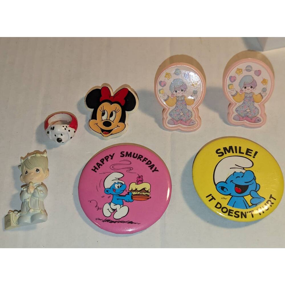 Junk Drawer Vintage Collectible Toys Pez No Feet Disney Minnie Mouse Tin - Picture 2 of 10